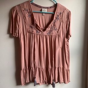 Short sleeve blouse